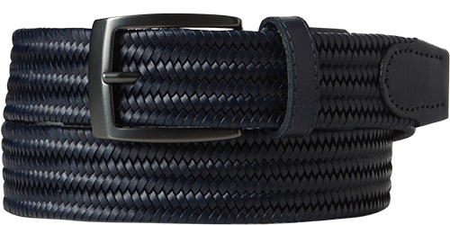 Alberto Gürtel Leather Braided 01008231/899