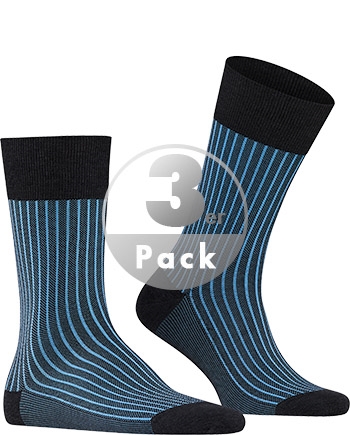 Falke Socken Oxford Stripe 3er Pack 13379/3098