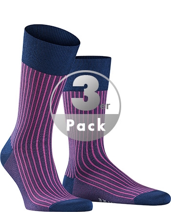 Falke Socken Oxford Stripe 3er Pack 13379/6000Normbild