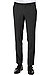 Hose, Slim Fit, Schurwolle, anthrazit - anthrazit