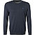 Pullover, Slim Fit, Pima Baumwolle, navy - navy