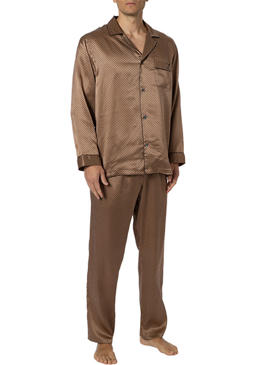 Stylingtipps Beschreibungsbild von Zimmerli Silk Pyjama lang 6000/75130/136