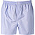 Boxershorts, Baumwolle, hellblau - hellblau