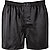 Boxershort, Seide, anthrazit - anthrazit