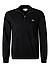 Troyer, Classic Fit, Baumwolle, schwarz - schwarz