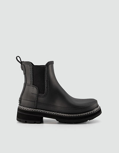 HUNTER Damen Stitch Detail Chelsea WFS2100RMA/BLK