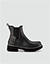 Gummistiefeletten im Chelsea Style - schwarz