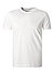 T-Shirt, Baumwolle, weiß - weiß