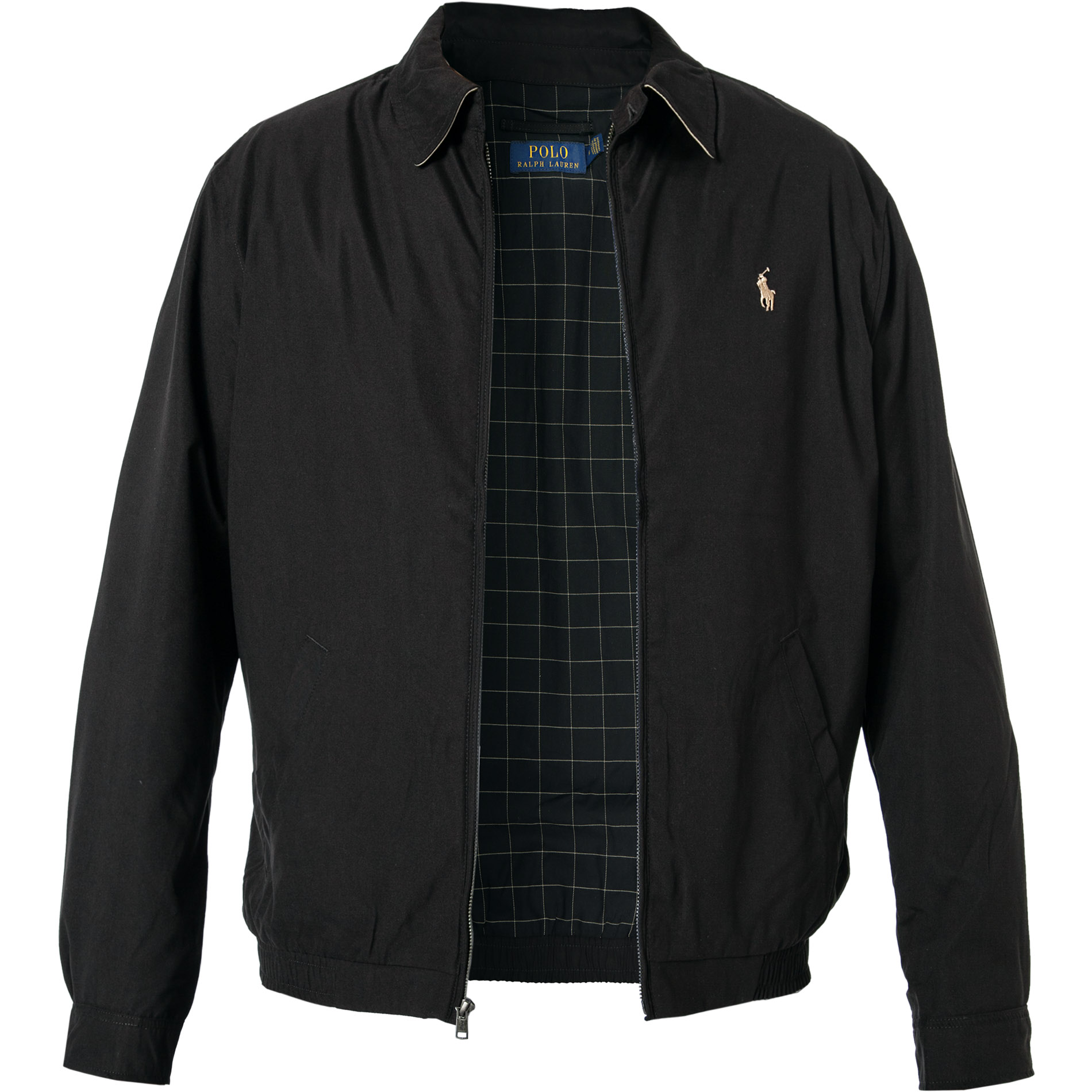 Polo Ralph Lauren Herren Jacke schwarz unifarben