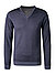 Pullover, Merinowolle, nachtblau - nachtblau
