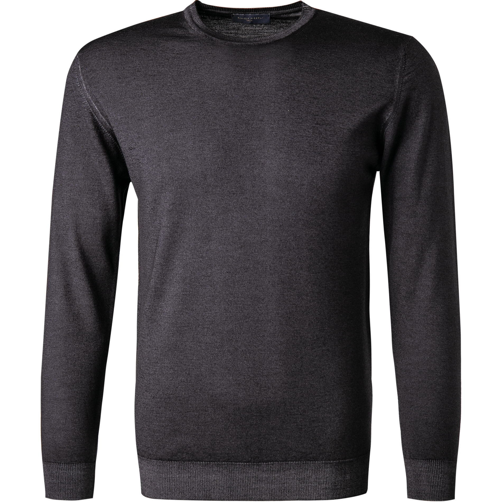 DANIELE FIESOLI Herren Pullover grau unifarben
