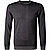 Pullover, Merinowolle, anthrazit - anthrazit