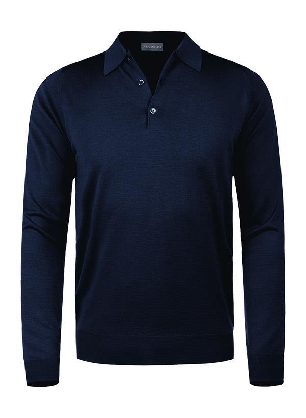 John Smedley Polo Pullover Dorset midnight