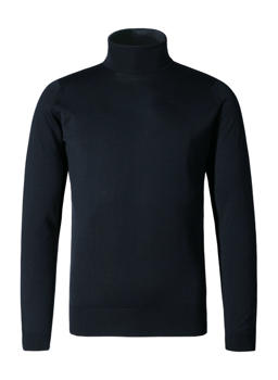 Stylingtipps Beschreibungsbild von John Smedley Rollkragen Cherwell midnight