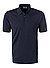 Polo-Shirt, Easy Fit, Sea Island Cotton-Strick, navy - navy