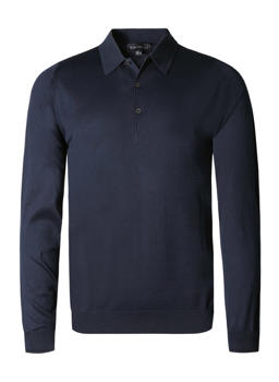 Stylingtipps Beschreibungsbild von John Smedley Pullover Finchley navy