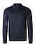 Pullover, Easy Fit, Sea Island Cotton, navy - navy