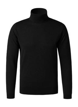 Stylingtipps Beschreibungsbild von John Smedley Rollkragen Hawley/black