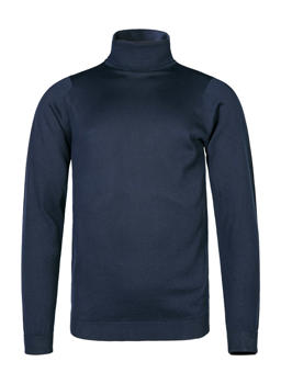 Stylingtipps Beschreibungsbild von John Smedley Rollkragen Hawley/navy