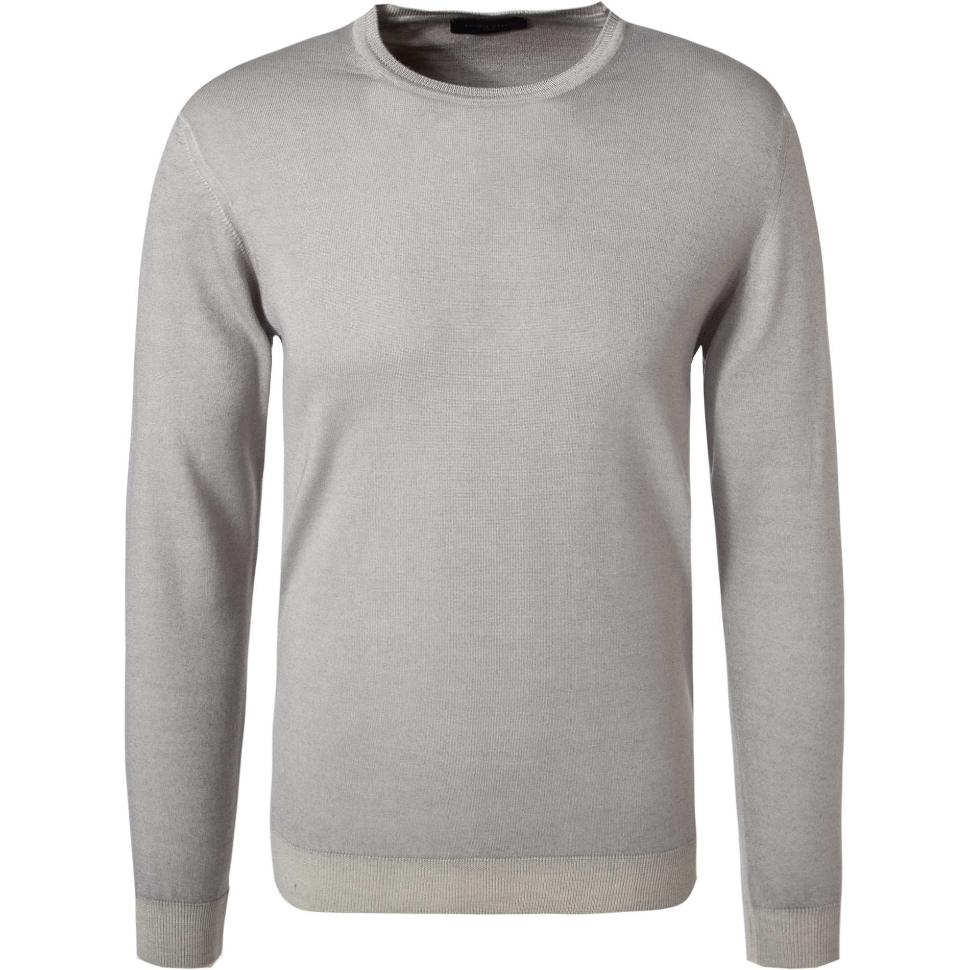 DANIELE FIESOLI Herren Pullover grau unifarben