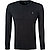 Pullover, Slim Fit, Pima Baumwolle, schwarz - schwarz