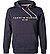 Hoodie, Baumwolle, navy - navy