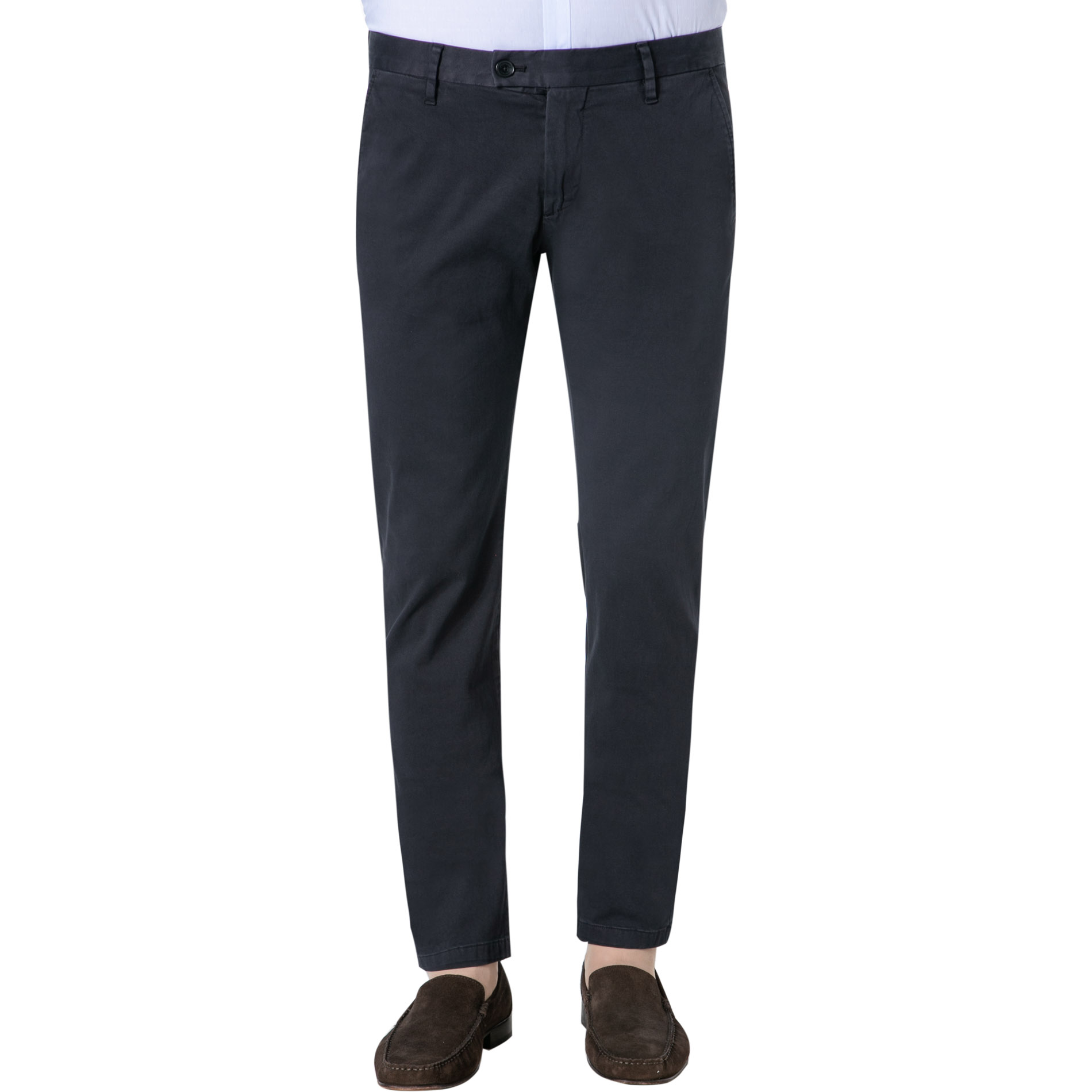 Strellson Herren Hose blau Slim Fit