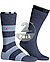 Socken, Baumwolle, jeansblau - jeansblau