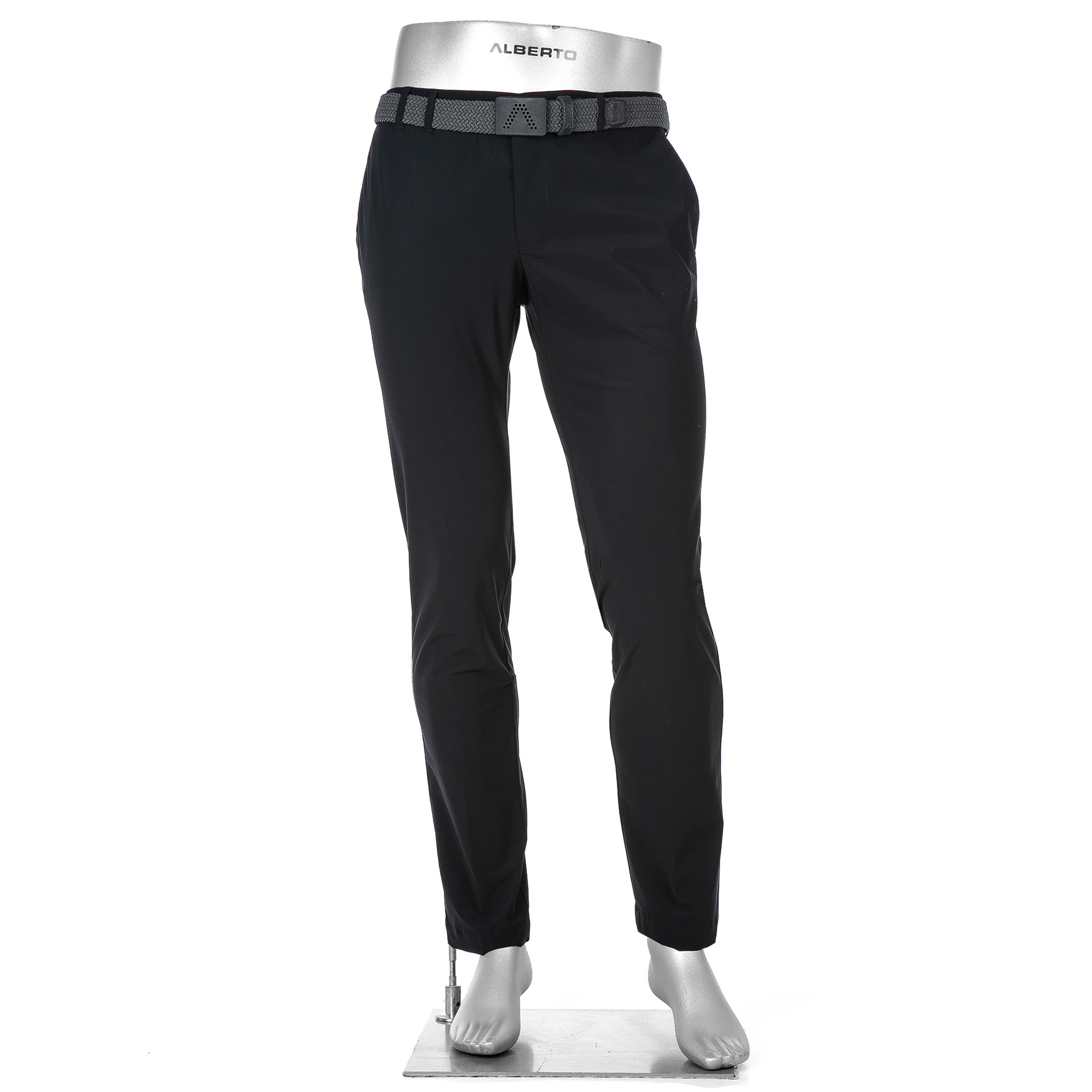Alberto Golf Herren Golfhose schwarz Slim Fit