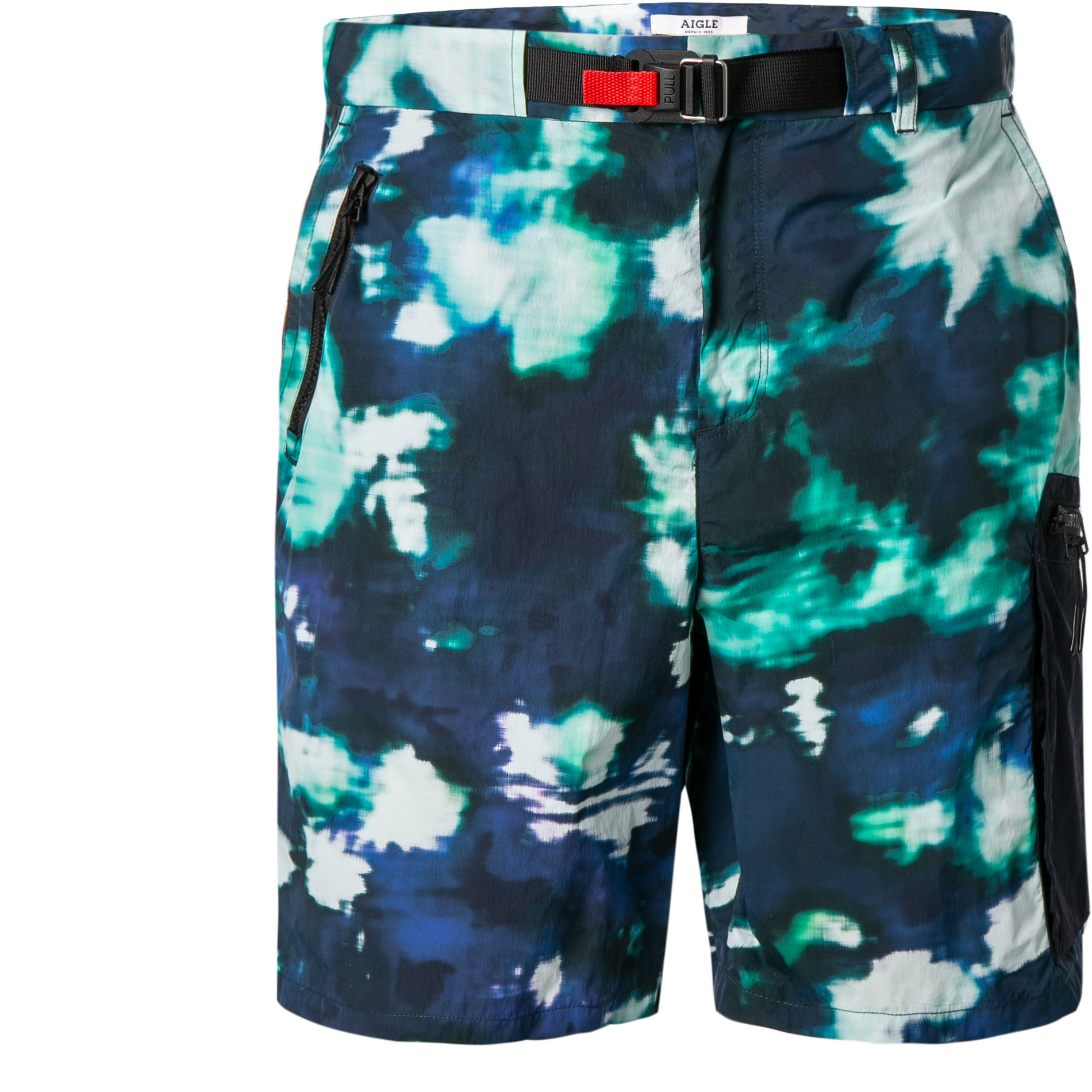 Aigle Herren Shorts blau gemustert