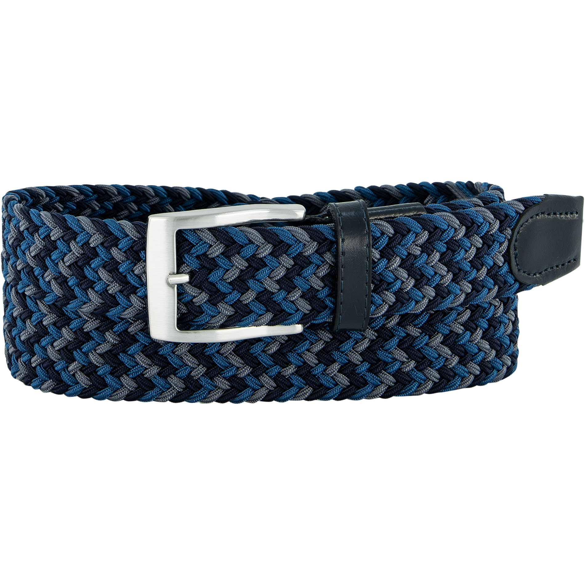 Alberto Golf Herren Gürtel blau Textil