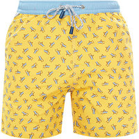 MC ALSON Badeshorts S4307/blau-gelb