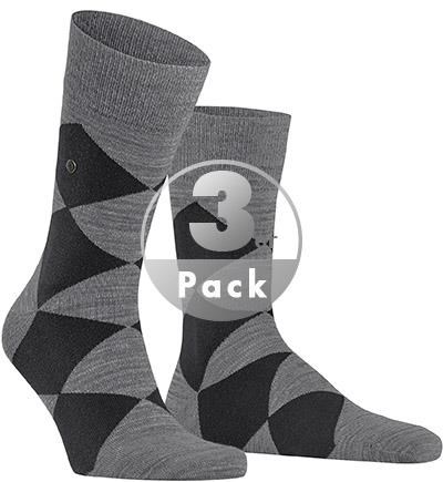 Burlington Socken Mult. Clyde 3er Pack 21062/3390 Image 0
