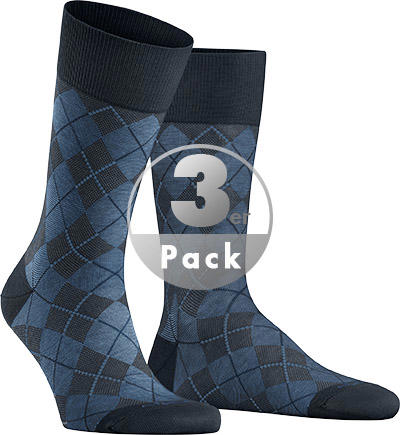 Burlington Socken Carrington 3er Pack 21061/6120