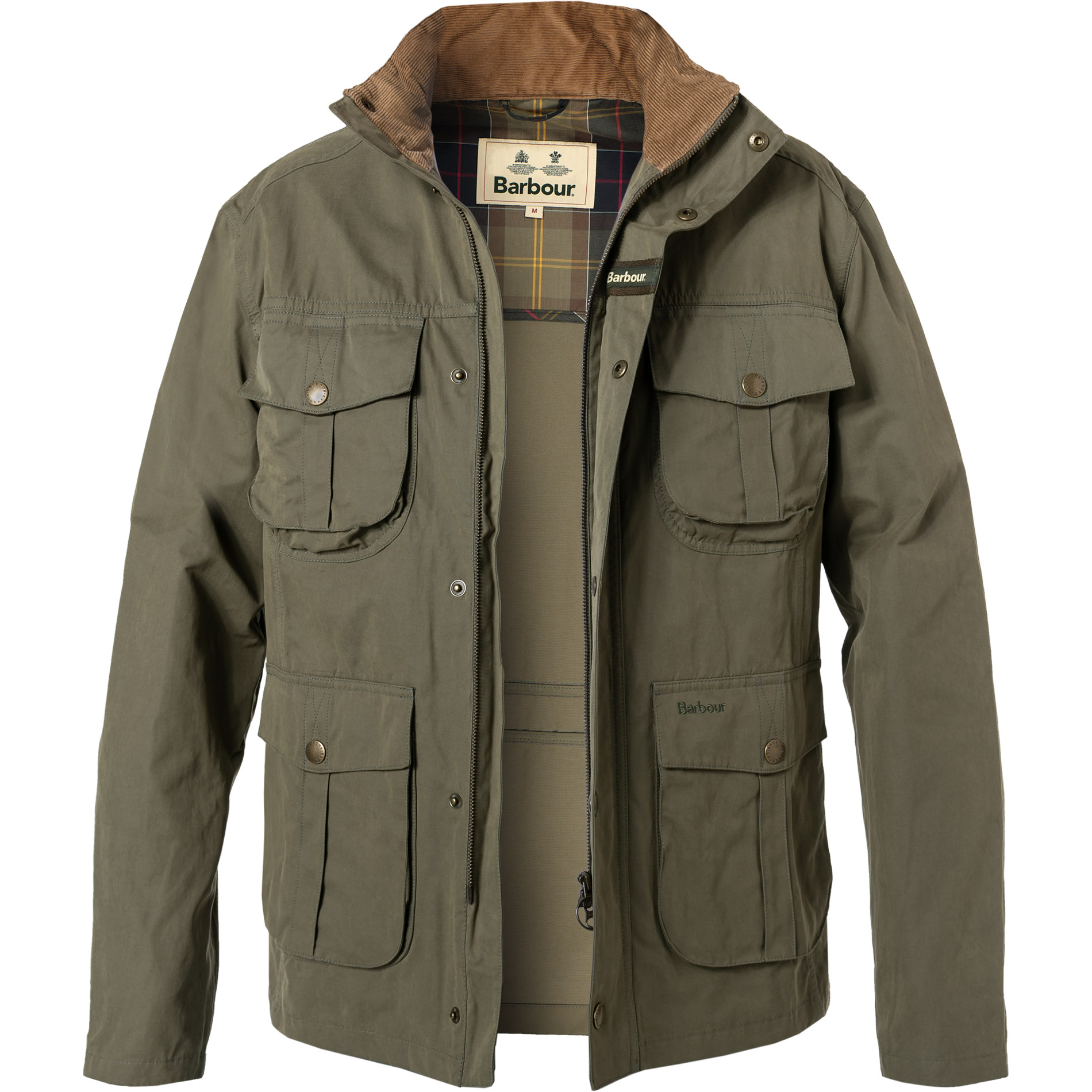 Barbour Herren Jacke grün unifarben