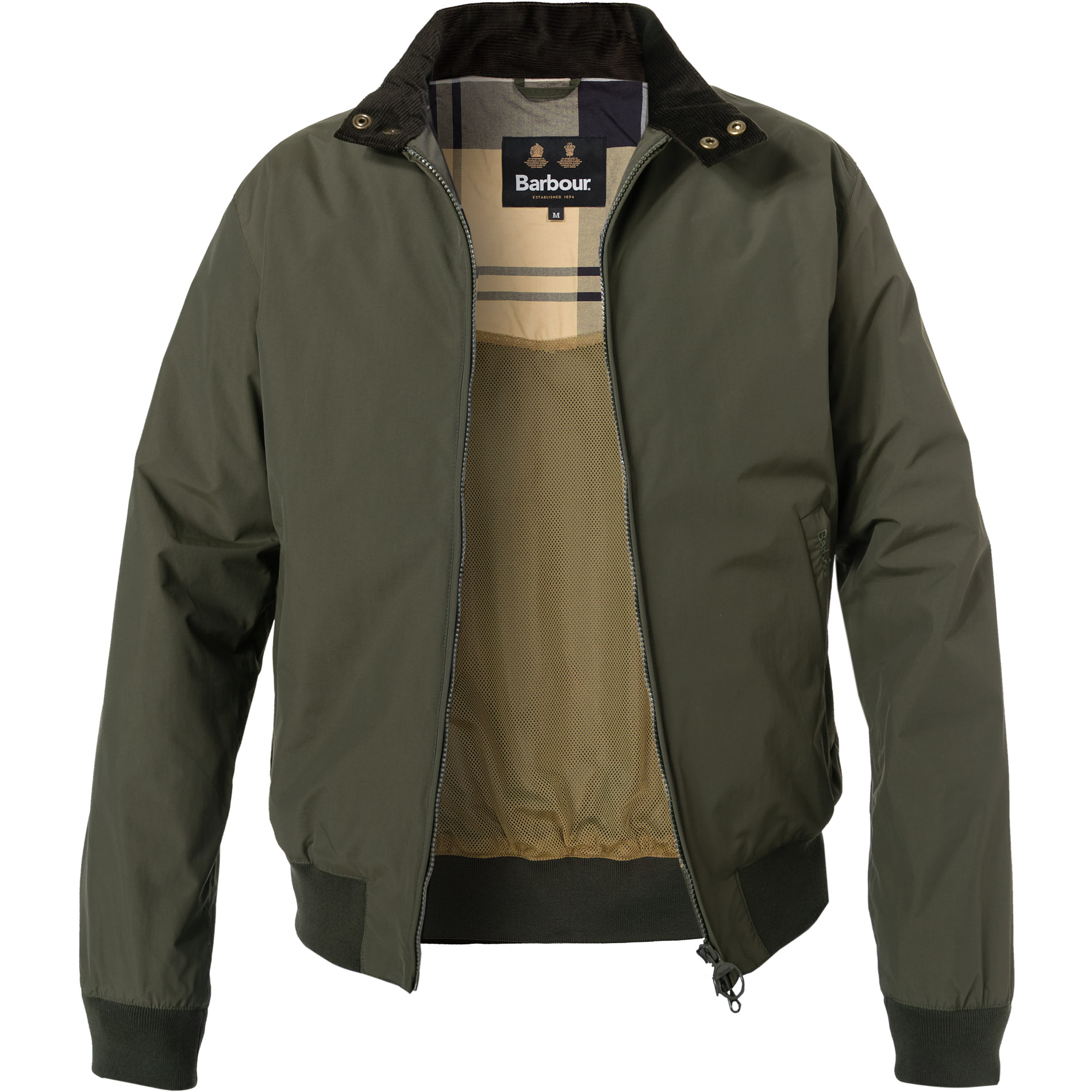 Barbour Herren Jacke grün unifarben