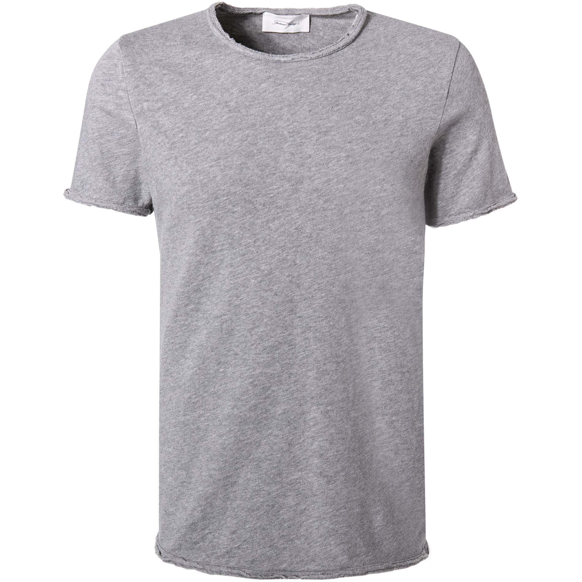 American Vintage Herren T-Shirt grau meliert