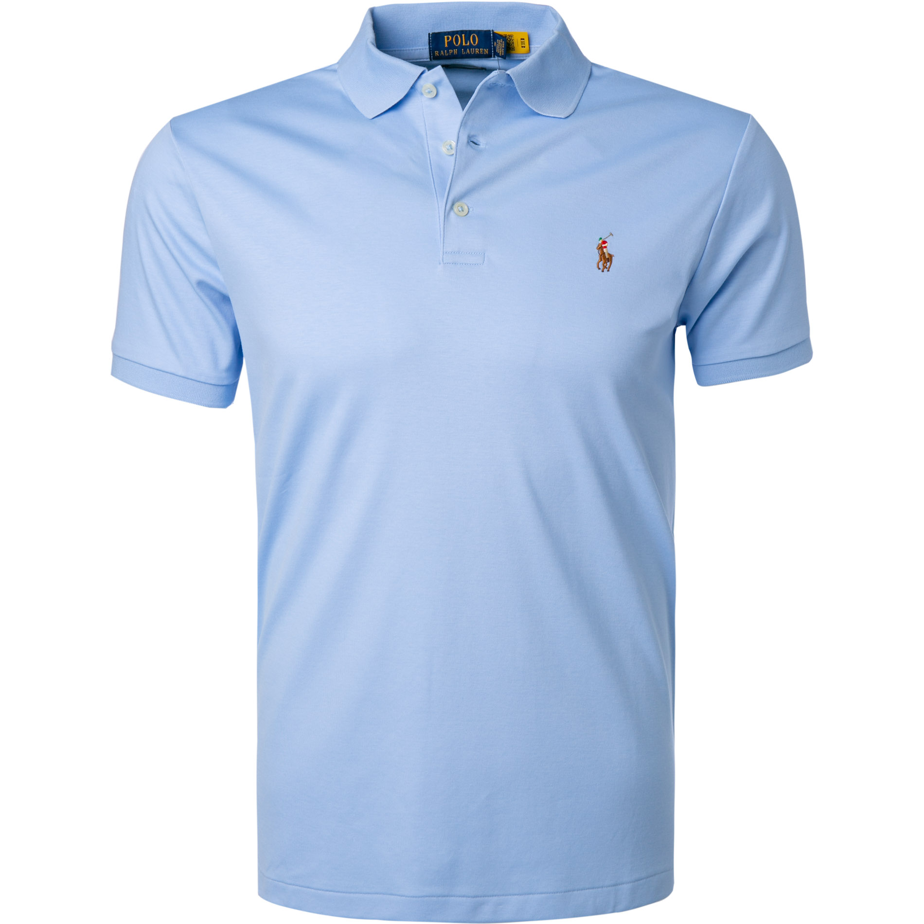 Polo Ralph Lauren Herren Polo-Shirt blau Slim Fit