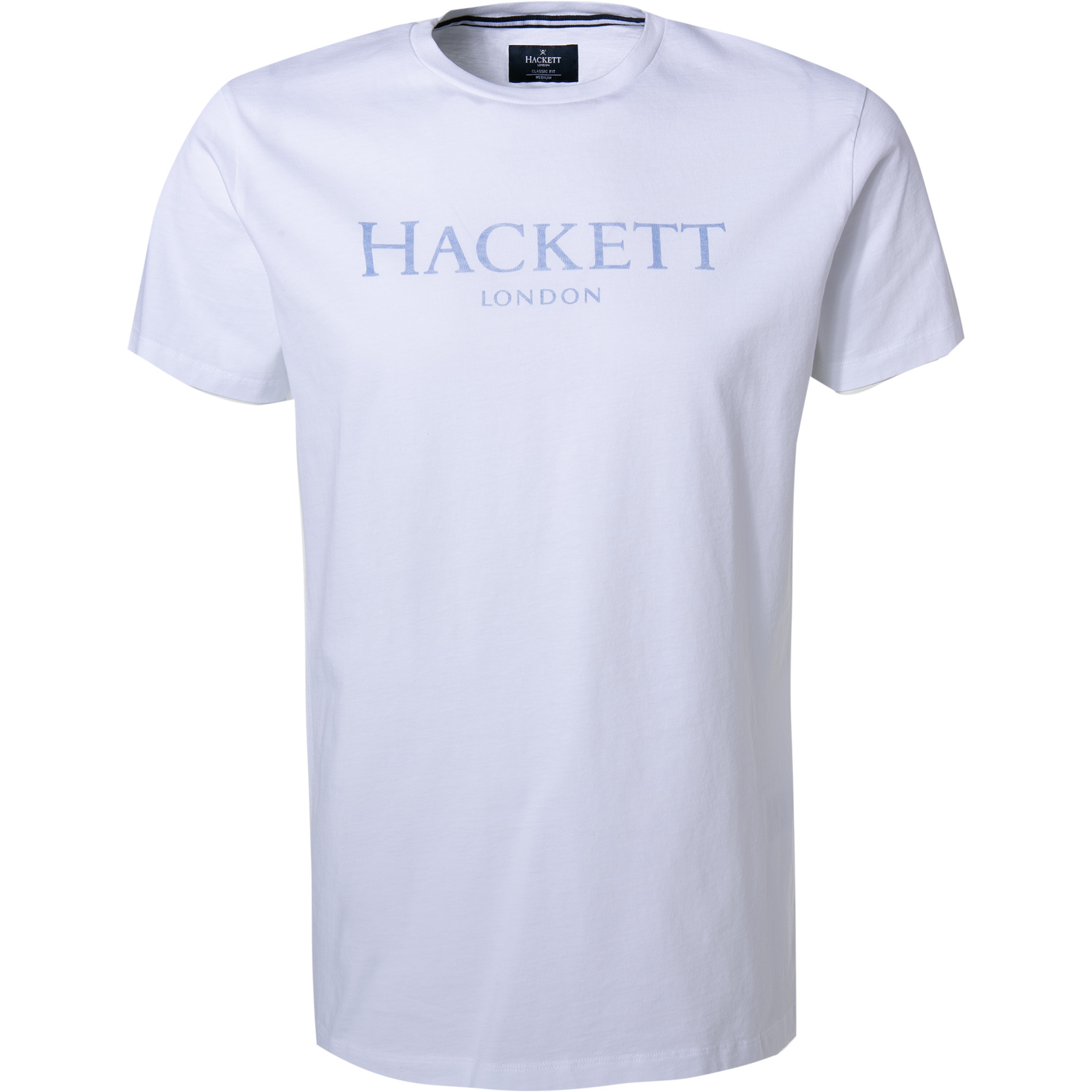 HACKETT Herren T-Shirt weiß Classic Fit