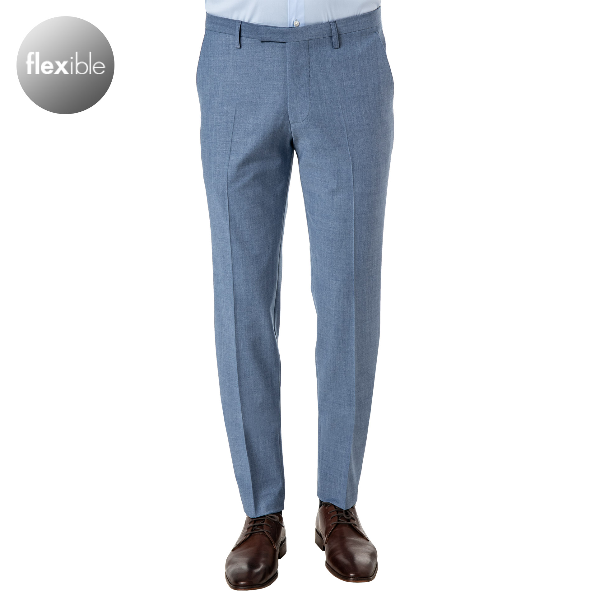 CINQUE Herren Hose blau meliert