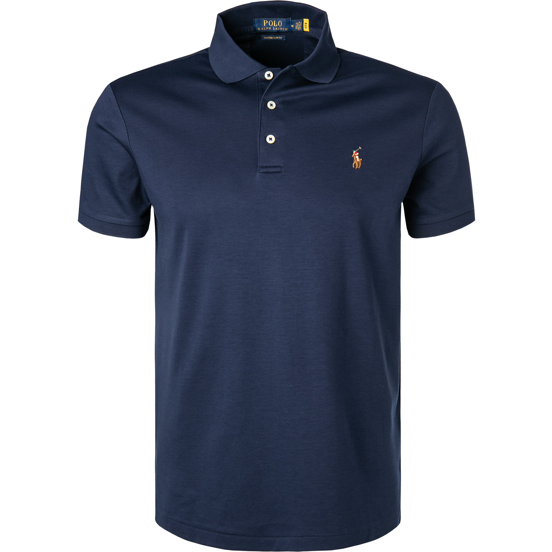 Polo Ralph Lauren Herren Polo-Shirt blau Slim Fit