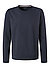Sweatshirt, Baumwolle, navy - navy