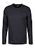 Longsleeve, Baumwolle, navy - navy