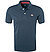 Polo-Shirt, Slim Fit, Baumwoll-Piqué, navy - navy