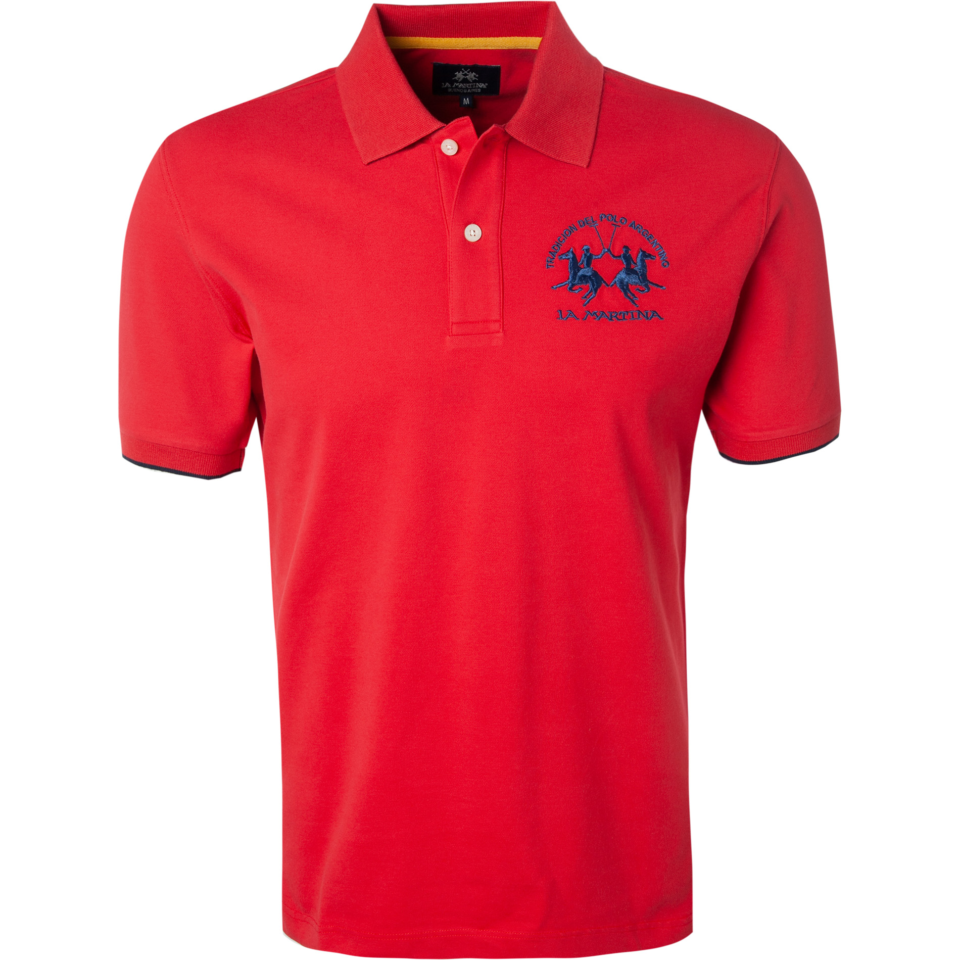 LA MARTINA Herren Polo-Shirt rot
