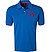 Polo-Shirt, Regular Fit, Baumwoll-Piqué, blau - blau