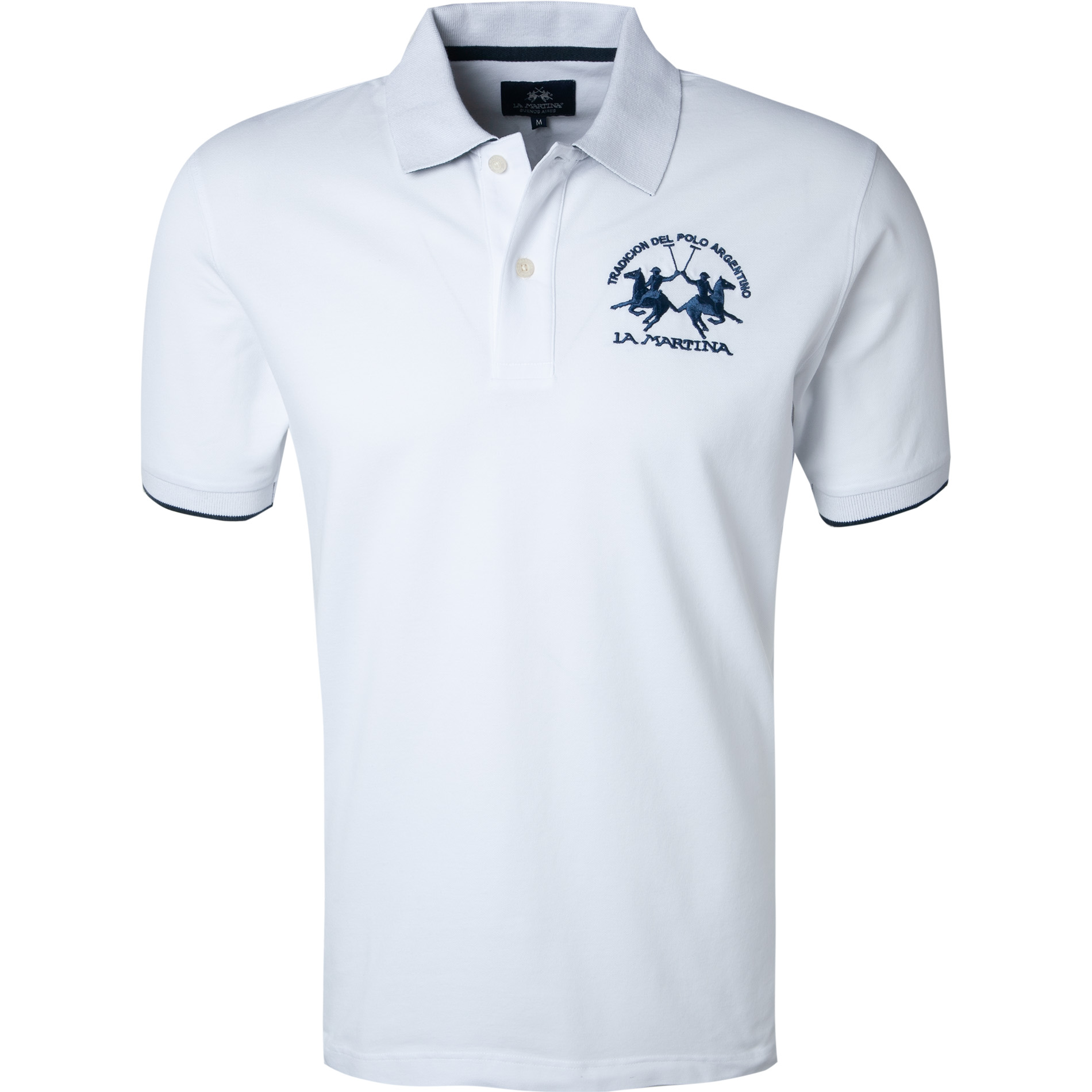 LA MARTINA Herren Polo-Shirt weiß