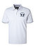 Polo-Shirt, Regular Fit, Baumwoll-Piqué, weiß - weiß