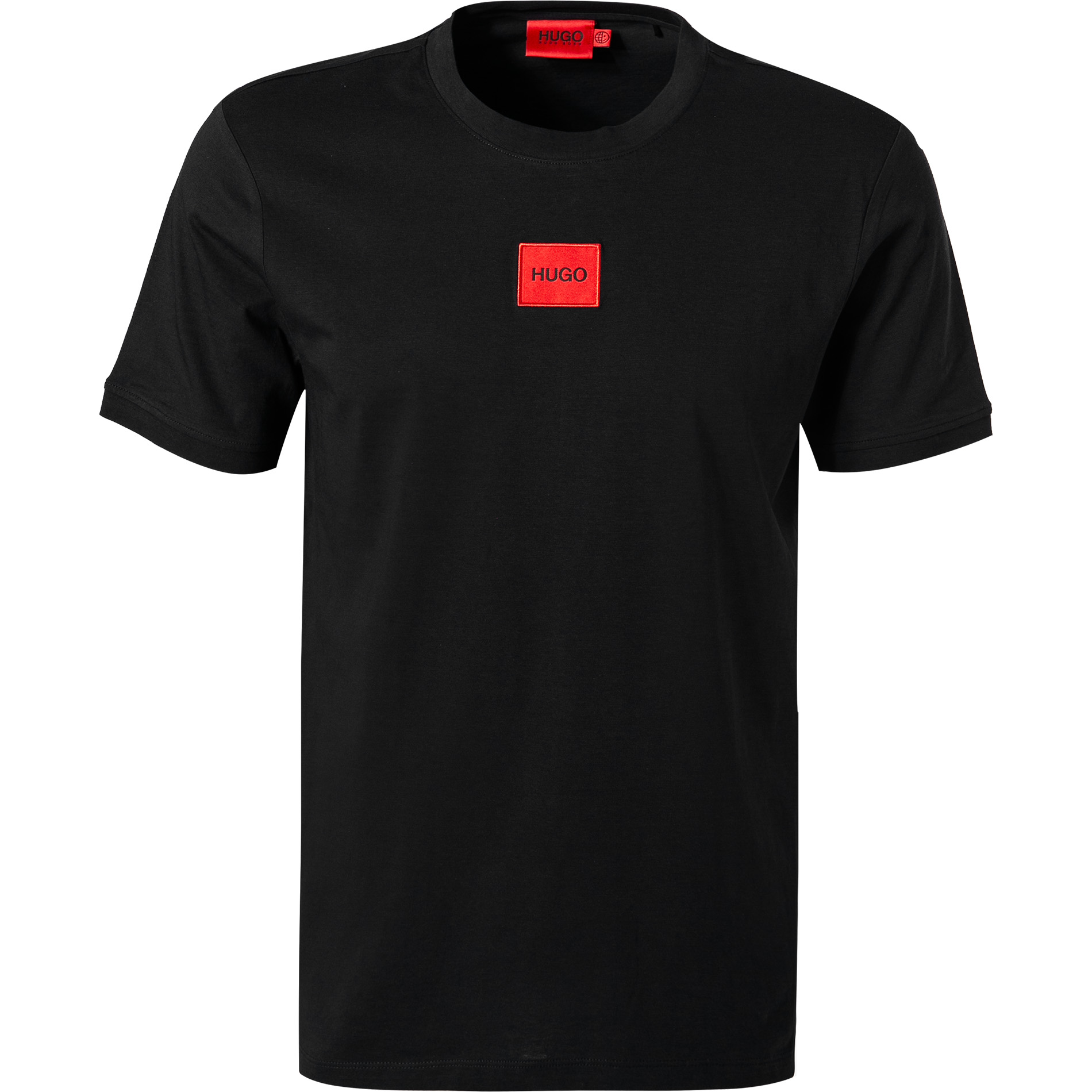 HUGO Herren T-Shirt schwarz