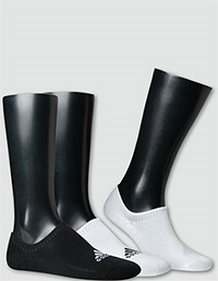 adidas Golf Damen NO Show 3er Pack  white-black FJ